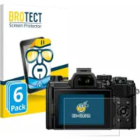 BROTECT - Screenprotector voor Olympus OM System OM-5 - Folie Beschermfolie transparant 6 Stuks