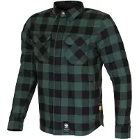 Merlin Sherbrook D30 Zwart Groen Single Layer Motorshirt Maat 4XL