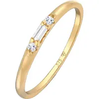 Elli PREMIUM Ring goud / transparant