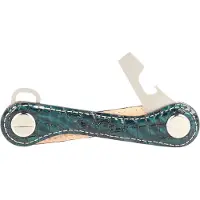 Keykeepa Sleutelhanger 'Leather' blauw