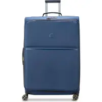 Delsey Trolley 'Turenne Soft' blauw / zwart / zilver