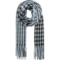 ONLY Tweedelige Sjaal Houndstooth Streep