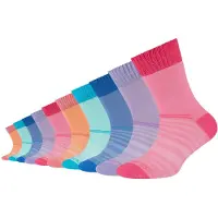 Camano Sokken aqua / lavendel / oranje / rosa / rood