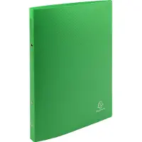 Exacompta ringmap ondoorschijnend, ft A4, 2 ringen van 1,5 cm, groen - 4 stuks