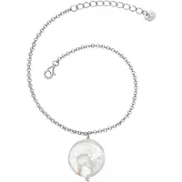 Glanzstücke Armband zilver / parelwit