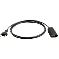 As Schwabe 50132 Strom Verlängerungskabel 2.5 A Schwarz 3 m