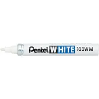 Pentel Paint Marker White schrijfpunt: 3,9 mm, schrijfbreedte: 3 mm
