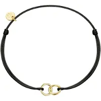 Glanzstücke Armband goudgeel / zwart