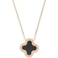 Lenoites Ketting goud / zwart