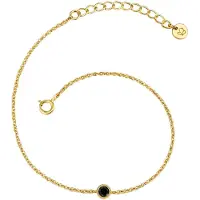 Glanzstücke Armband goudgeel / zwart