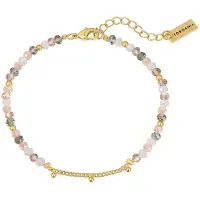 Yokoamii Armband goud / rosé / zilver / parelwit