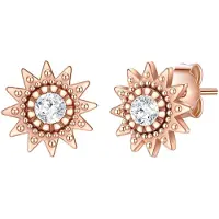 Glanzstücke Oorbellen rose-goud