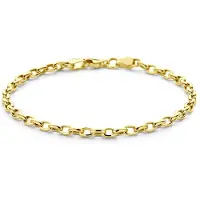 Marie-Celeste Marie Celeste armband anker 3,1 mm 18,5 cm - Goud