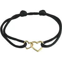 Marie-Celeste Armband Satijn Hartjes