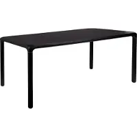 Zuiver Storm Eettafel 160x90 cm Hout Zwart