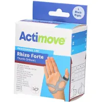 Actimove Rhizo Forte Rechts L Zwart 1 St Verband