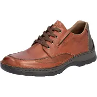 Rieker Veterschoen cognac / grijs