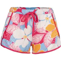 Pj Salvage Pyjamabroek 'Tropical Dreams' crème / lichtblauw / lichtoranje / pink