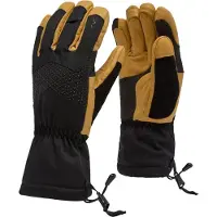 La Sportiva - Alpine Guide Leather Gloves - Handschoenen S, zwart