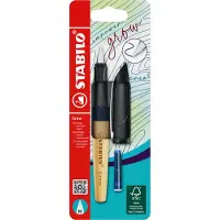 Stabilo Grow vulpen, bosbes blauw/beuken