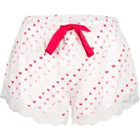 Pj Salvage Pyjamabroek pink / rood / offwhite