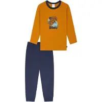 Schiesser Nachtkledij navy / curry