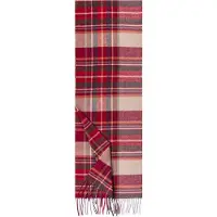 Roeckl Sjaal 'SCOTTISH TARTAN DAMEN' beige / grijs / rood