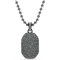 Swarovski sieraden Dextera Octagon hanger 5724595 | zwarte kristallen kogelketting hanger met Octagon vorm, stijlvol en gedurfd