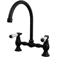 Cucina Praga keukenkraan F7509PNO, Mat zwart