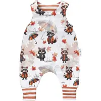 Land-Juwelen Rompertje/body gemengde kleuren / wit