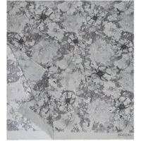 Roeckl Sjaal 'FLOWER WIND' grijs / lichtgrijs