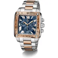 Gc Analoog horloge 'RetroFit' rose-goud / zilver