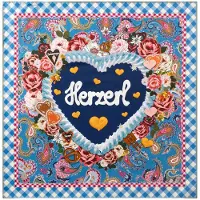 Codello Doek blauw / gemengde kleuren