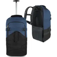 Normani Trolley 'Melano' nachtblauw / zwart