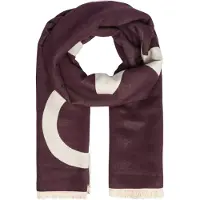 Comma Doek beige / bordeaux