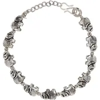 Usha Armband zilver