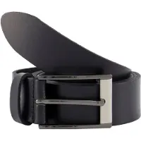 JP 1880 Regular Fit Riem zwart, Effen