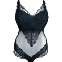 SugarShape Lingerie body zwart / transparant