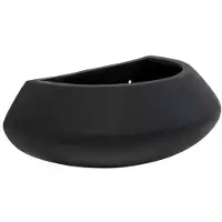 Pottery Pots - Plantenbak Hangend Mini Tara Wally XS - L17cm x W30cm x H12cm - Indoor en Outdoor - Black