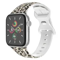 IMoshion Siliconen⁺ bandje voor de Apple Watch | 44/45/46/49 mm - Leopard