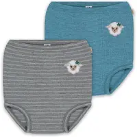 Normani Onderbroek 'Tokoroa' blauw / grijs / wit