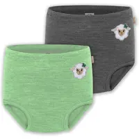 Normani Onderbroek 'Tokoroa' antraciet / groen / gemengde kleuren