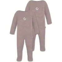 Normani Rompertje/body 'Levin' beige / wit