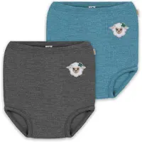 Normani Onderbroek 'Tokoroa' blauw / grijs / wit
