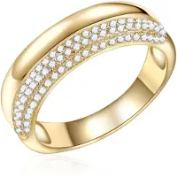 Rafaela Donata Ring goud / transparant
