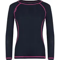 TROLLKIDS - Girl's Merino Baselayer Set - Merino-ondergoed 140, blauw