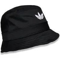 Adidas Hoed 'Adicolor Trefoil' zwart / wit