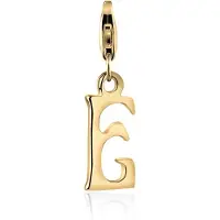 Nenalina - Bedel - Bedeltje Letter Hanger in 925 Sterling Zilver voor alle gangbare Charm- en Bedeldrager - Dames