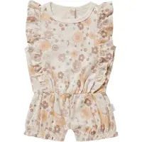 Noppies Rompertje/body lichtbeige / lichtbruin / abrikoos