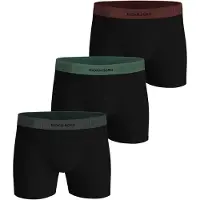 Björn Borg Organic Cotton Stretch Boxers 3-pack Zwart | Maat: M